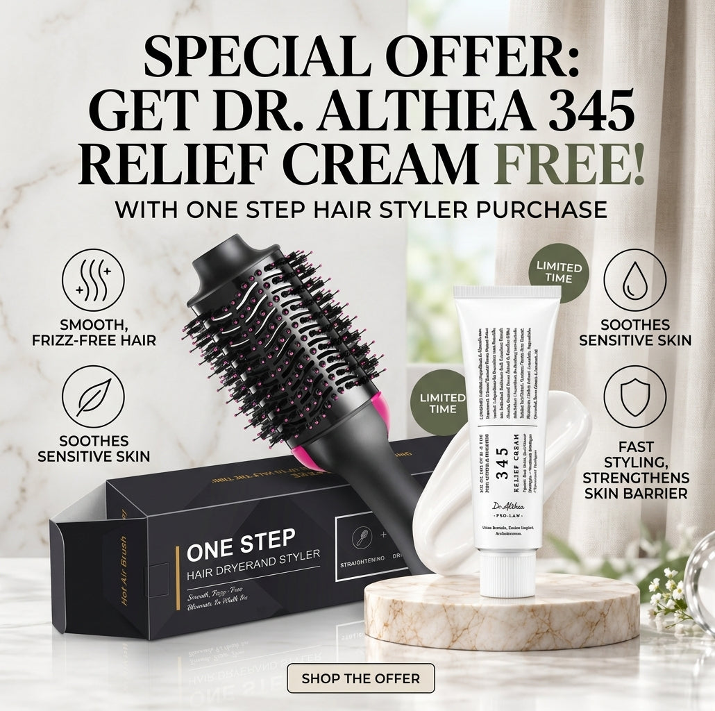 One Step Hot Air Brush (Dryer + Straightener)