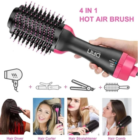 One Step Hot Air Brush (Dryer + Straightener)