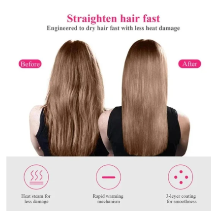 One Step Hot Air Brush (Dryer + Straightener)